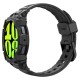 Husa pentru Samsung Galaxy Watch7 44mm + Curea - Spigen Rugged Armor Pro - Black