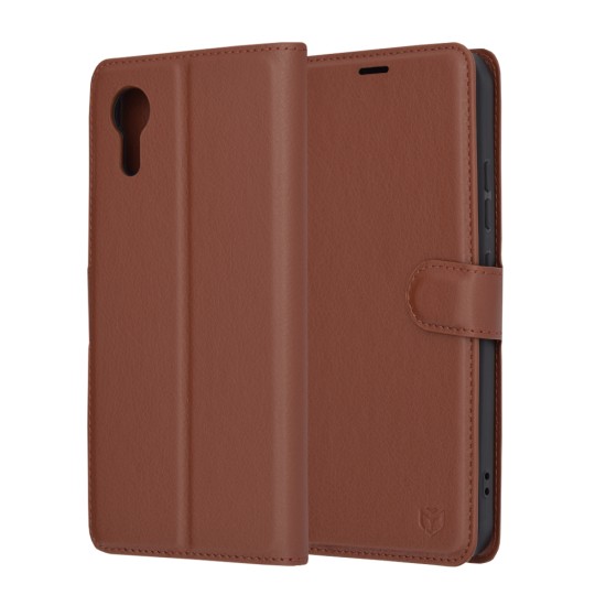 Husa pentru Samsung Galaxy Xcover7 - Techsuit Leather Folio - Brown