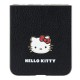 Husa pentru Samsung Galaxy Z Flip5 - Hello Kitty Hardcase IML Metal Logo Kitty Head (HKHCZF5PGHDLMK) - Black