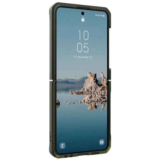 Husa pentru Samsung Galaxy Z Flip5 - UAG Plyo Pro - Olive / Space Grey