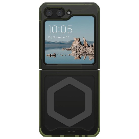 Husa pentru Samsung Galaxy Z Flip5 - UAG Plyo Pro - Olive / Space Grey