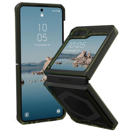 Husa pentru Samsung Galaxy Z Flip5 - UAG Plyo Pro - Olive / Space Grey