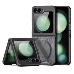 Husa pentru Samsung Galaxy Z Flip6 - Dux Ducis Aimo MagSafe Series - Black Husa pentru Samsung Galaxy Z Flip6 - Dux Ducis Aimo MagSafe Series - Black