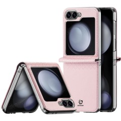 Husa pentru Samsung Galaxy Z Flip6 - Dux Ducis Bril - Pink Husa pentru Samsung Galaxy Z Flip6 - Dux Ducis Bril - Pink