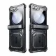Husa pentru Samsung Galaxy Z Flip6 + Folie - I-Blason Armorbox - Black Husa pentru Samsung Galaxy Z Flip6 + Folie - I-Blason Armorbox - Black