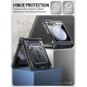 Husa pentru Samsung Galaxy Z Flip6 + Folie - I-Blason Armorbox - Black