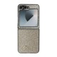 Husa pentru Samsung Galaxy Z Flip6 - Guess Glitter Script (GUHCZF6HGGSHD) - Gold