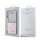 Husa pentru Samsung Galaxy Z Flip6 - Guess Glitter Script (GUHCZF6HGGSHP) - Pink