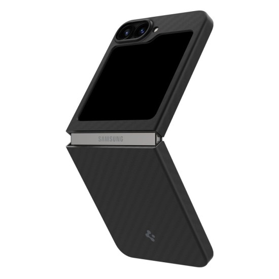 Husa pentru Samsung Galaxy Z Flip6 - Spigen Air Skin - Aramid Black