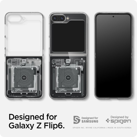 Husa pentru Samsung Galaxy Z Flip6 - Spigen Air Skin - Zero One