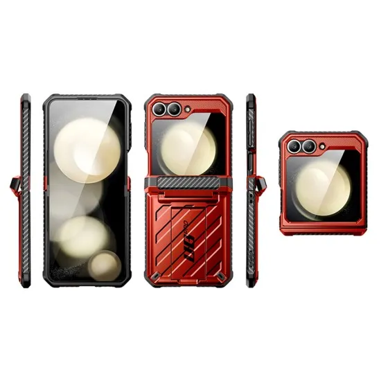Husa pentru Samsung Galaxy Z Flip6 - Supcase Unicorn Beetle Pro - Ruddy Husa pentru Samsung Galaxy Z Flip6 - Supcase Unicorn Beetle Pro - Ruddy