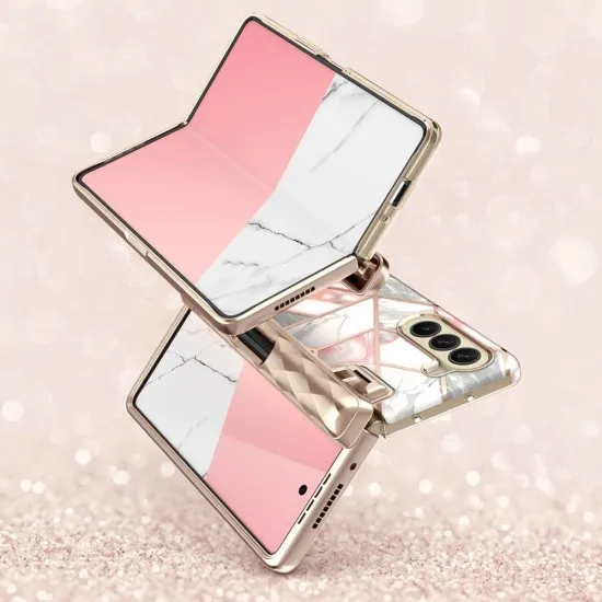 Husa pentru Samsung Galaxy Z Fold5 - I-Blason Cosmo - Marble Husa pentru Samsung Galaxy Z Fold5 - I-Blason Cosmo - Marble