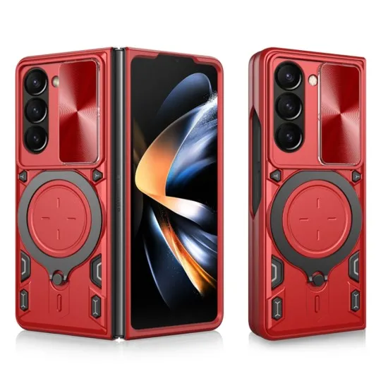 Husa pentru Samsung Galaxy Z Fold5 - Techsuit CamGuard Pro - Red Husa pentru Samsung Galaxy Z Fold5 - Techsuit CamGuard Pro - Red