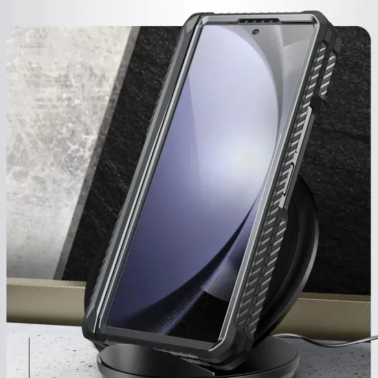 Husa pentru Samsung Galaxy Z Fold6 + Folie - I-Blason Armorbox - Black Husa pentru Samsung Galaxy Z Fold6 + Folie - I-Blason Armorbox - Black