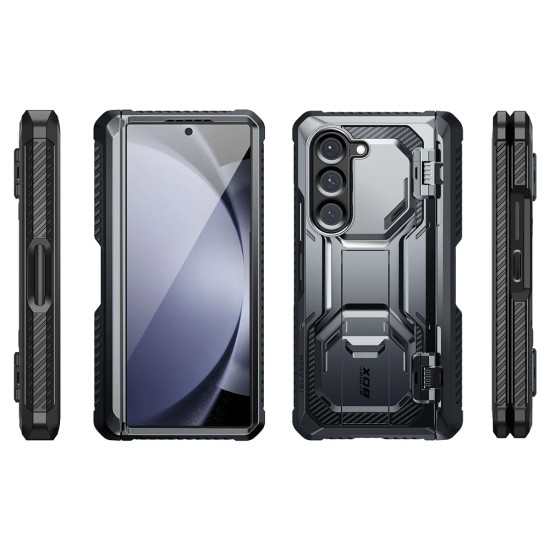 Husa pentru Samsung Galaxy Z Fold6 + Folie - I-Blason Armorbox - Black