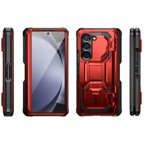 Husa pentru Samsung Galaxy Z Fold6 + Folie - I-Blason Armorbox - Ruddy