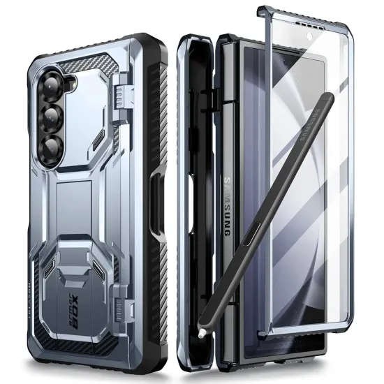 Husa pentru Samsung Galaxy Z Fold6 + Folie - I-Blason Armorbox - Tilt Husa pentru Samsung Galaxy Z Fold6 + Folie - I-Blason Armorbox - Tilt