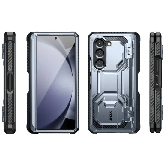 Husa pentru Samsung Galaxy Z Fold6 + Folie - I-Blason Armorbox - Tilt Husa pentru Samsung Galaxy Z Fold6 + Folie - I-Blason Armorbox - Tilt