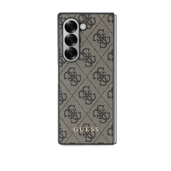 Husa pentru Samsung Galaxy Z Fold6 - Guess Hardcase 4G (GUHCZFD6GF4GBR) - Brown Husa pentru Samsung Galaxy Z Fold6 - Guess Hardcase 4G (GUHCZFD6GF4GBR) - Brown