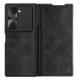 Husa pentru Samsung Galaxy Z Fold6 - Nillkin Qin Pro Leather Case - Black