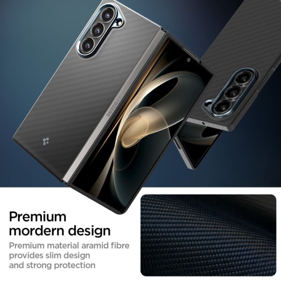 Husa pentru Samsung Galaxy Z Fold6 - Spigen Air Skin - Aramid Black