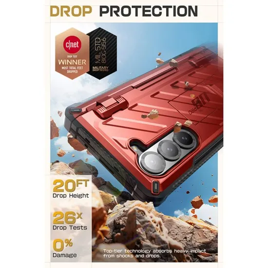 Husa pentru Samsung Galaxy Z Fold6 - Supcase Unicorn Beetle Pro - Ruddy Husa pentru Samsung Galaxy Z Fold6 - Supcase Unicorn Beetle Pro - Ruddy