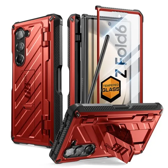Husa pentru Samsung Galaxy Z Fold6 - Supcase Unicorn Beetle Pro - Ruddy Husa pentru Samsung Galaxy Z Fold6 - Supcase Unicorn Beetle Pro - Ruddy
