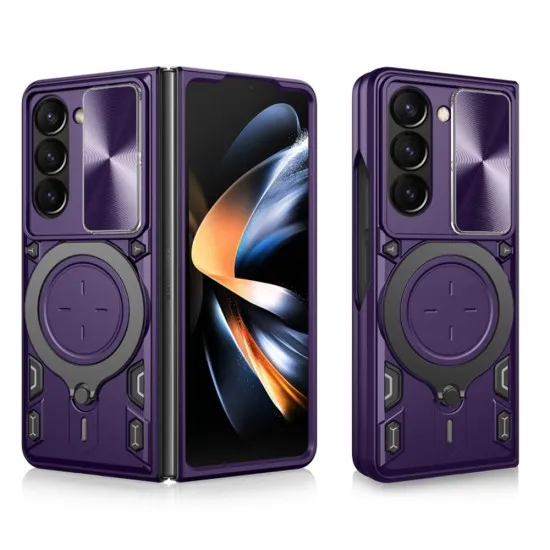 Husa pentru Samsung Galaxy Z Fold6 - Techsuit CamGuard Pro - Purple Husa pentru Samsung Galaxy Z Fold6 - Techsuit CamGuard Pro - Purple