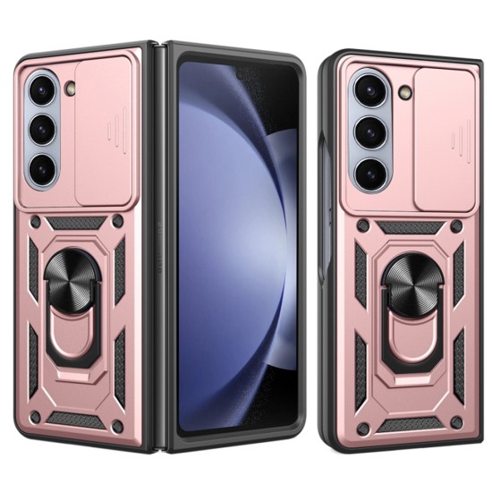 Husa pentru Samsung Galaxy Z Fold6 - Techsuit CamShield Series - Rose Gold