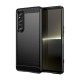 Husa pentru Sony Xperia 1 VI - Techsuit Carbon Silicone - Black