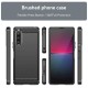 Husa pentru Sony Xperia 10 V - Techsuit Carbon Silicone - Black