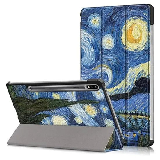 Husa pentru Tab S7 Plus / S8 Plus / S7 FE - Techsuit FoldPro - Starry Night Husa pentru Tab S7 Plus / S8 Plus / S7 FE - Techsuit FoldPro - Starry Night