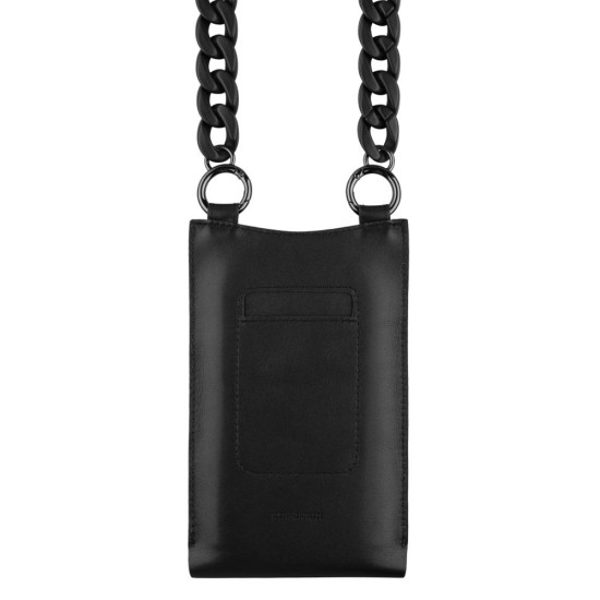 Husa pentru telefon 7 - Fixed Universal Shoulder Bag Venezia Leather (FIXVEN-BK) - Black