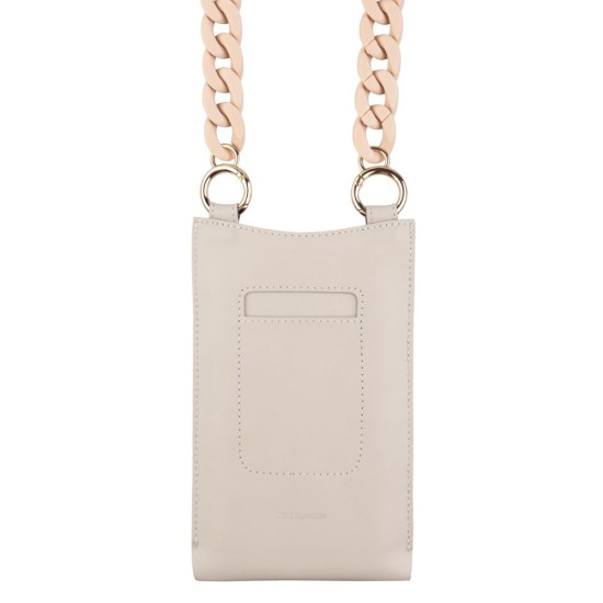 Husa pentru telefon 7 - Fixed Universal Shoulder Bag Venezia Leather (FIXVEN-CR) - Cream