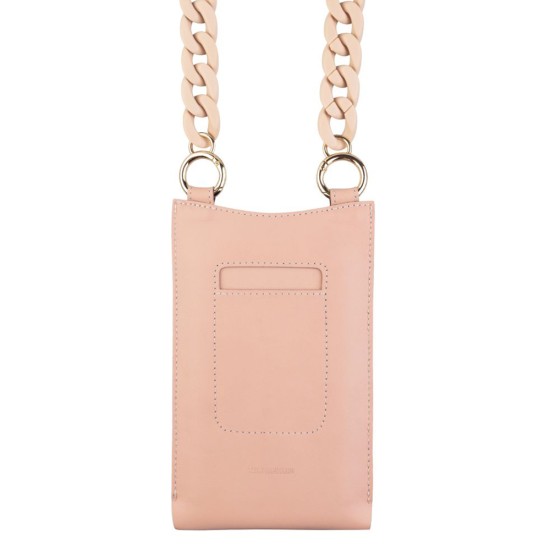 Husa pentru telefon 7 - Fixed Universal Shoulder Bag Venezia Leather (FIXVEN-PPI) - Pink