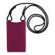 Husa pentru telefon 7 - Fixed Universal Shoulder Bag Verona (FIXVER-WI) - Burgundy