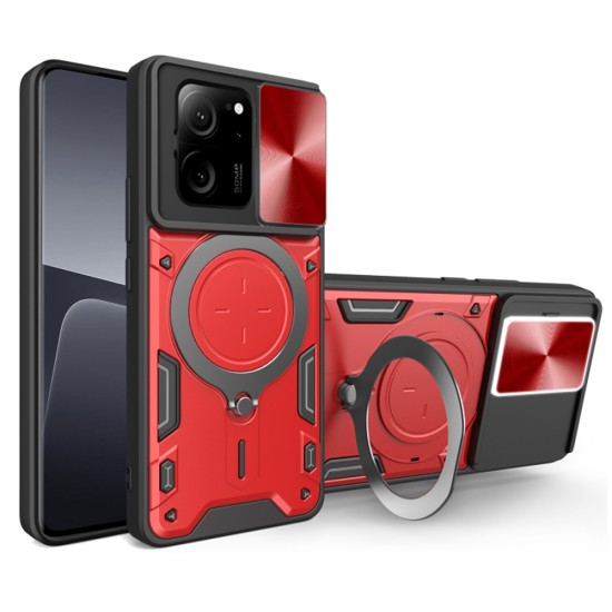 Husa pentru Xiaomi 13T / 13T Pro - Techsuit CamGuard Pro - Red