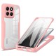 Husa pentru Xiaomi 14 + Folie - Techsuit ColorVerse 360 Series - Pink