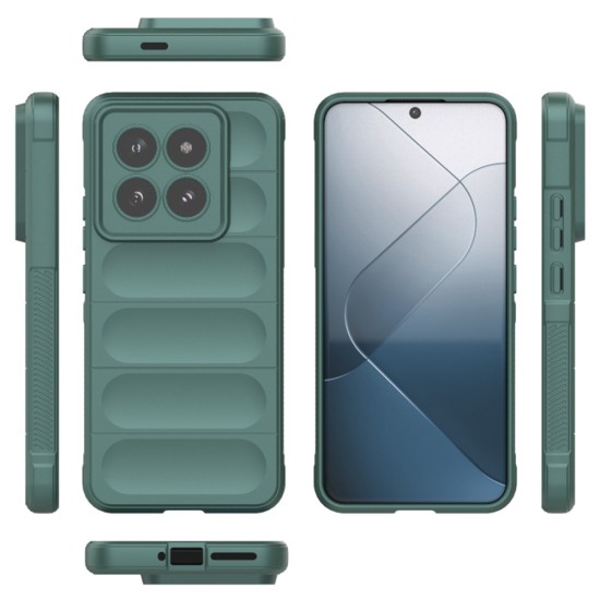 Husa pentru Xiaomi 14 Pro - Techsuit Magic Shield - Green