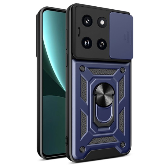 Husa pentru Xiaomi 14 - Techsuit CamShield Series - Blue