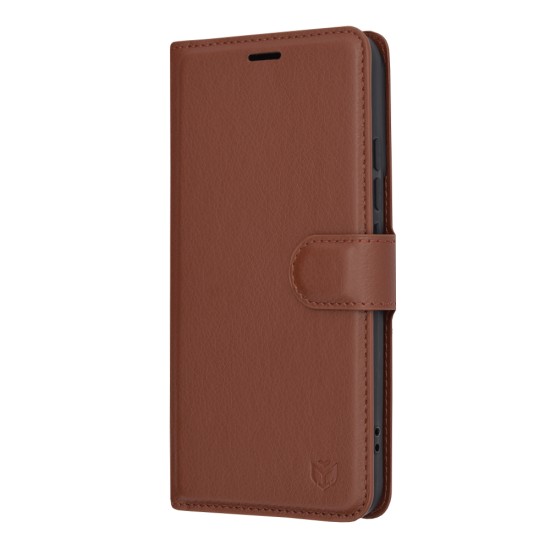 Husa pentru Xiaomi 14 - Techsuit Leather Folio - Brown