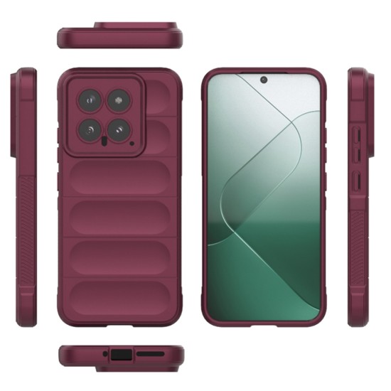 Husa pentru Xiaomi 14 - Techsuit Magic Shield - Bordeaux