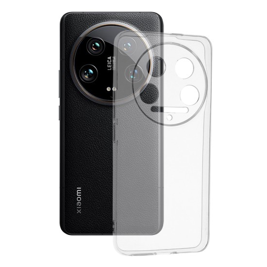 Husa pentru Xiaomi 14 Ultra - Techsuit Clear Silicone - Transparent