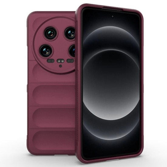 Husa pentru Xiaomi 14 Ultra - Techsuit Magic Shield - Bordeaux