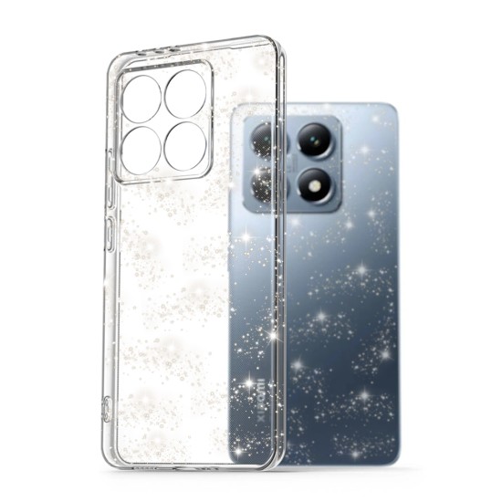 Husa pentru Xiaomi 14T Pro - Techsuit SparkleSkin Series - Clear