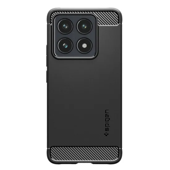 Husa pentru Xiaomi 14T - Spigen Rugged Armor - Black Husa pentru Xiaomi 14T - Spigen Rugged Armor - Black