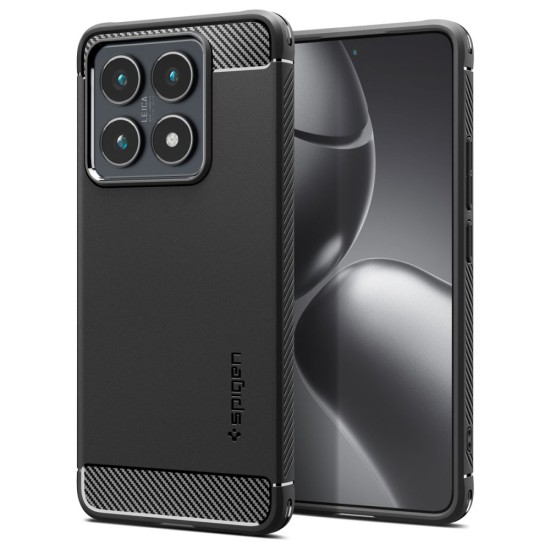 Husa pentru Xiaomi 14T - Spigen Rugged Armor - Black