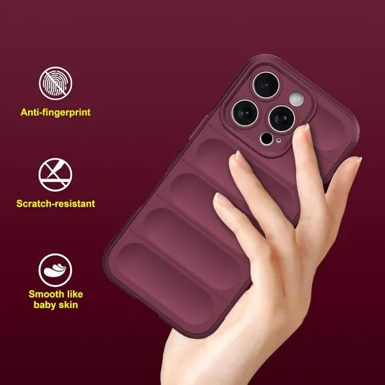 Husa pentru Xiaomi 14T - Techsuit Magic Shield - Bordeaux Husa pentru Xiaomi 14T - Techsuit Magic Shield - Bordeaux