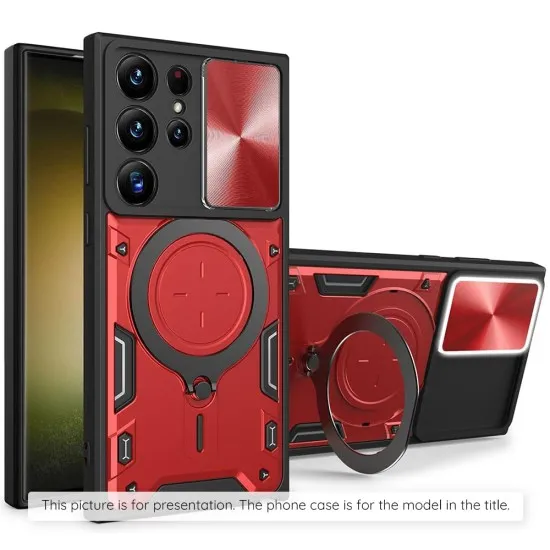 Husa pentru Xiaomi 15 - Techsuit CamGuard Pro - Red Husa pentru Xiaomi 15 - Techsuit CamGuard Pro - Red