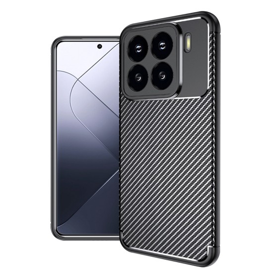 Husa pentru Xiaomi 15 - Techsuit CarbonFiber - Black